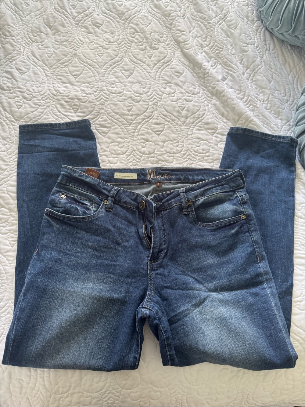 Kut from the Kloth ‘Katy’ Ankle Straight Leg - like new